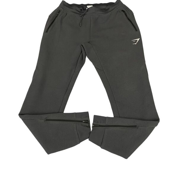 Gymshark Apex Technical Joggers Women's S Gray Slim Fit Ankle Zip Elastic Waist - Picture 14 of 16